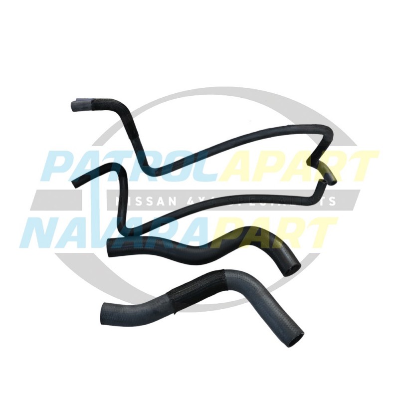 Heater & Radiator Hose Kit for Nissan Patrol GQ Y60 TD42