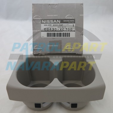 Genuine Nissan Cup Holder Suit GU Series 3 Patrols Colour Code W