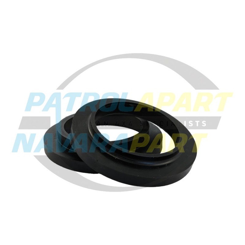 Front Coil Spring Spacer Packer 15mm Pair suits Nissan Patrol GQ GU