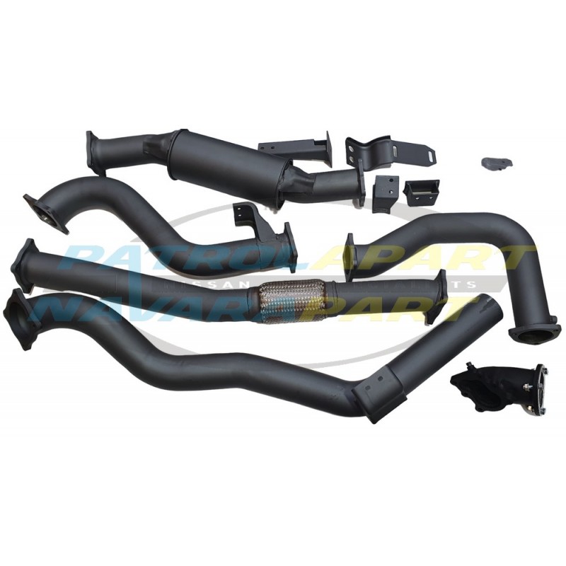 REDBACK Extreme Duty Exhaust suits Nissan Patrol GU TD42 3