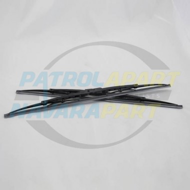 Wiper Blade Arm Assembly Pair Suits Nissan Patrol GU Y61