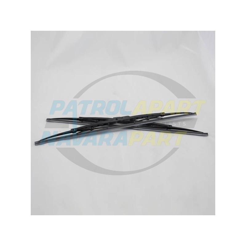 Wiper Blade Arm Assembly Pair Suits Nissan Patrol GU Y61