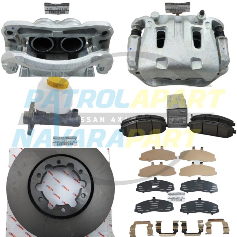 TB48 4.8 Genuine Brake Caliper Upgrade Kit for Nissan Patrol GU Y61