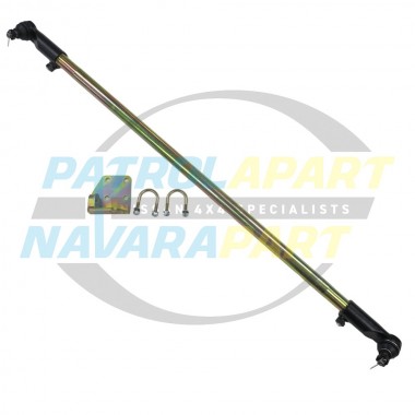 Solid Drag Link for Nissan Patrol GQ with Non Genuine Tie Rod Ends