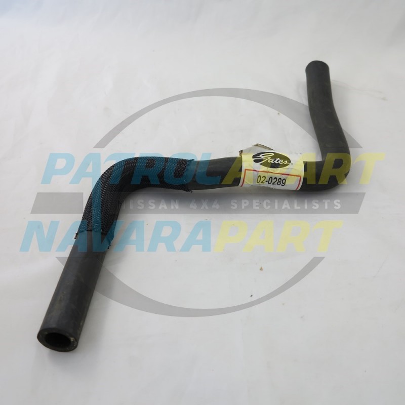 Carby Heater to Engine Gates Heater Hose suits Nissan Patrol GQ TB42