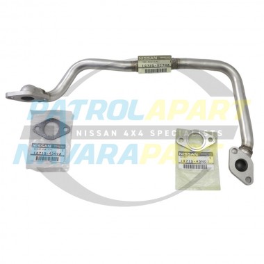 Genuine Nissan Patrol GU TD42Ti EGR Pipe and Gaskets