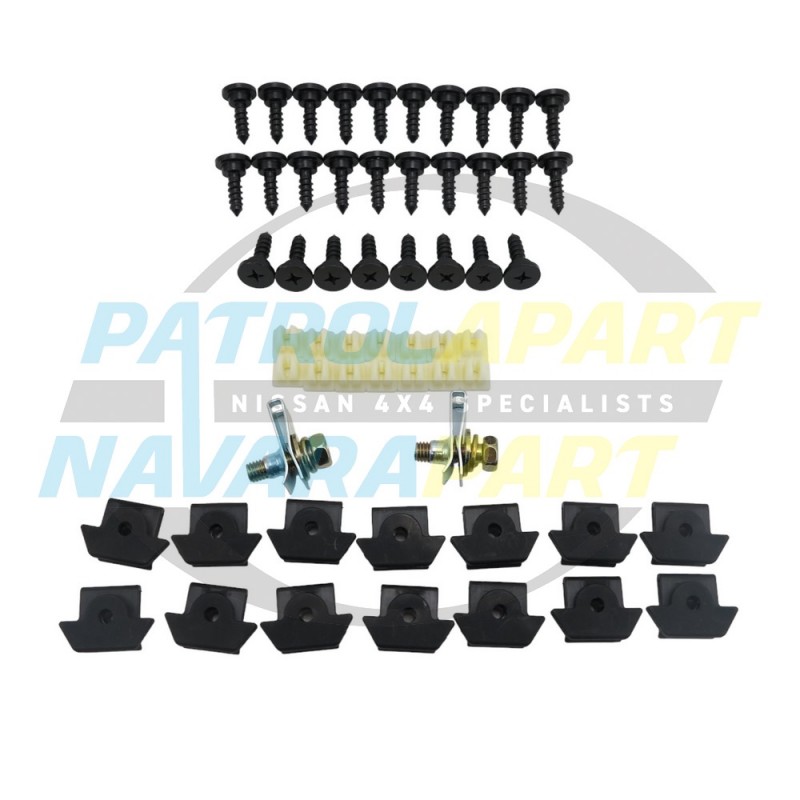 Flare Fitting Kit Suit Nissan Patrol GQ Ford Maverick DA - Genuine Screws