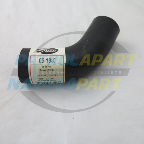 Nissan Patrol GU ZD30 Turbo Hose Turbo to Intercooler