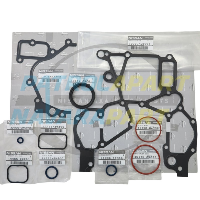 Genuine Nissan Timing Cover Gasket Set Suit ZD30CR