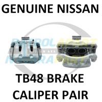 Genuine Nissan Patrol TB48 4.8 Brake Caliper PAIR BRAND NEW