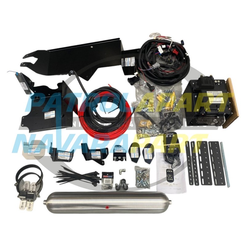 Inteliride Auto Self Leveling Kit Suit Air Bag Coil Replacement Nissan Patrol Y62