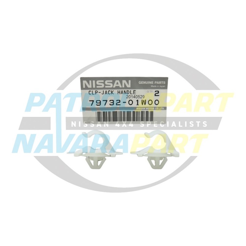 Genuine Nissan Patrol Jack Handle Clip Kit GQ-GU Wagon