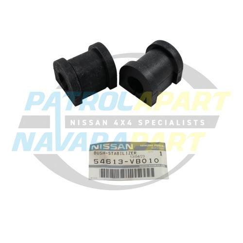 GENUINE Nissan Patrol Y61 GU 9.2001 - 12.2012 Rear Sway Bar Mount D Bush Set Kit