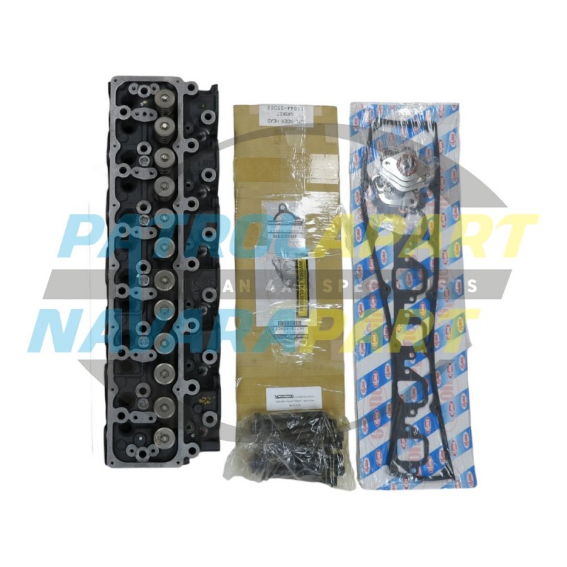 Genuine Nissan Patrol GU TD42TI Cylinder Head Built Assembly