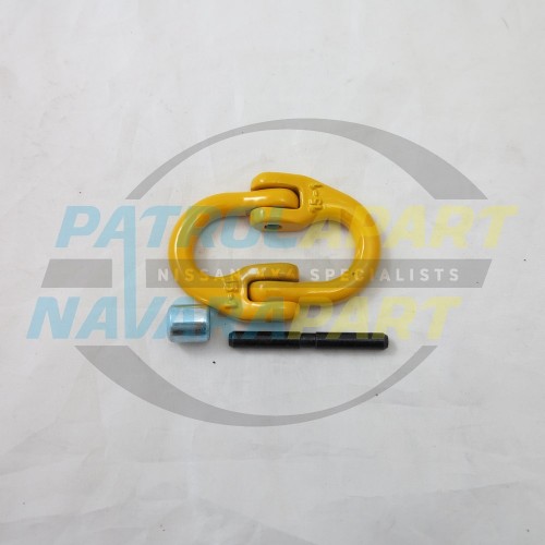 Small Winch Hook Connector Hammerlock suit Warn, Carbon, VRS winches