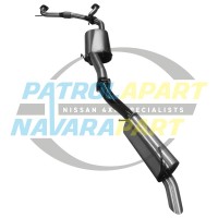 Manta Performance Stainless Steel Exhaust System for Nissan Patrol Y62 (5.6L V8) - Cat-Back