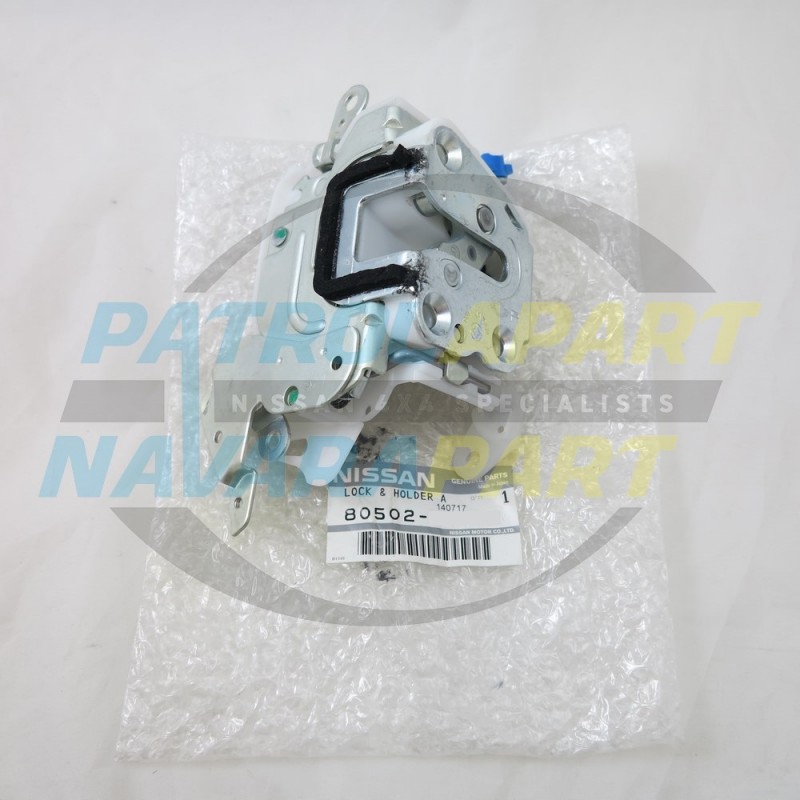 Genuine Nissan Patrol GU Y61 RHF Drivers Door Lock Mechanism