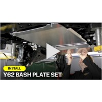 Australian Made 3 Piece Aluminium Bash Plate Set for Nissan Patrol Y62

Kit of bash plates weighs 14 KG