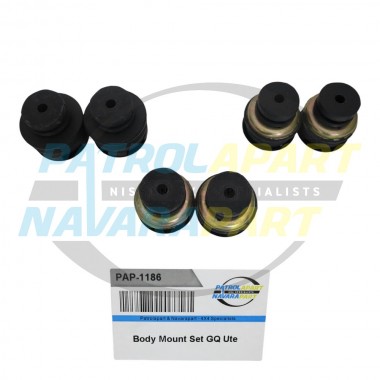 Body Mount Set Suit Nissan Patrol Y60 GQ Ute Coil Cab