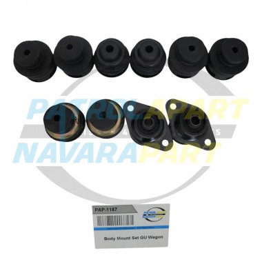 Body Mount Set Suit Nissan Patrol Y61 GU LWB