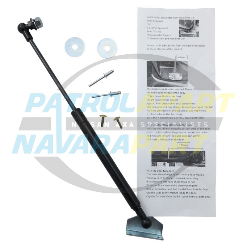 Rear Barn Door Gas Strut for Nissan Patrol GU Y61 Small Barn Door