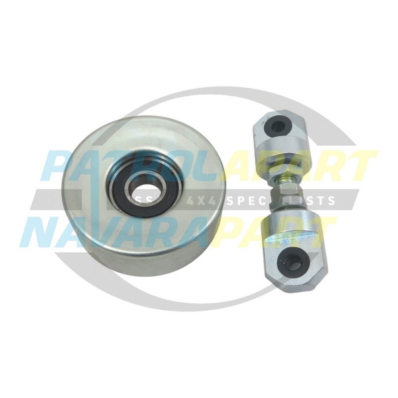 Belt Tensioner Billet and new Pulley Suit Nissan Patrol GU Y61 ZD30Di