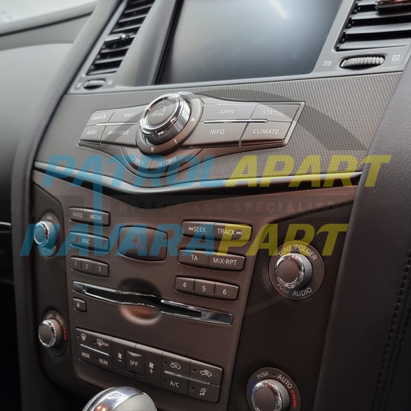 Matrix Black DIY Woodgrain Delete Suit Nissan Patrol Y62