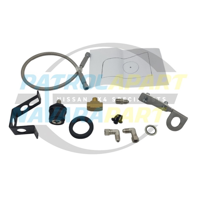 Air Outlet kit For Nissan Patrol Y62 Suits Rear 1/4 panel with ARB Compressor