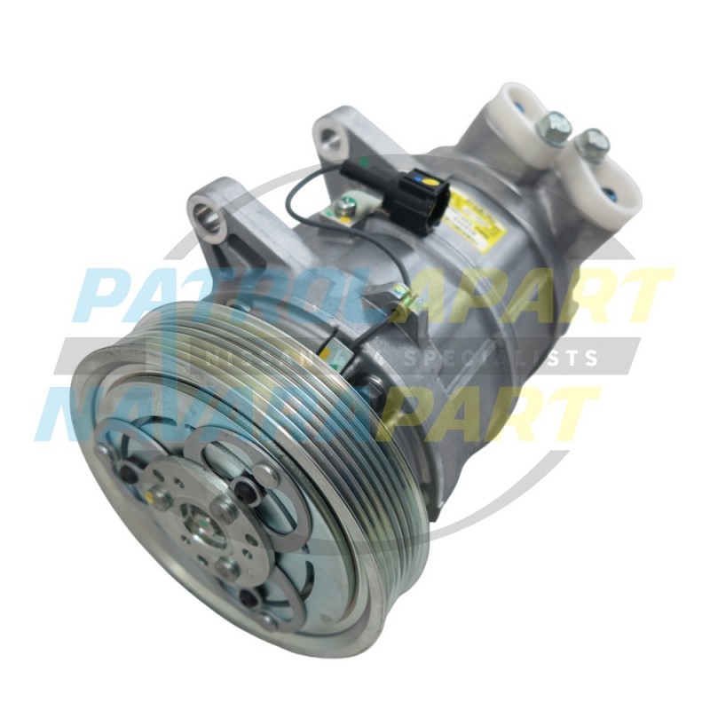 A/C AC Air Conditioning Compressor For Nissan Patrol GU Y61 ZD30DI