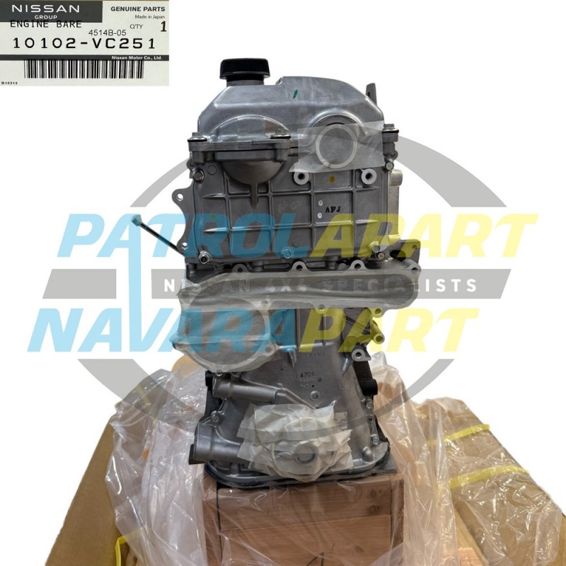 Genuine Nissan Patrol Y61 GU TB48 New Long Engine Motor Assembly