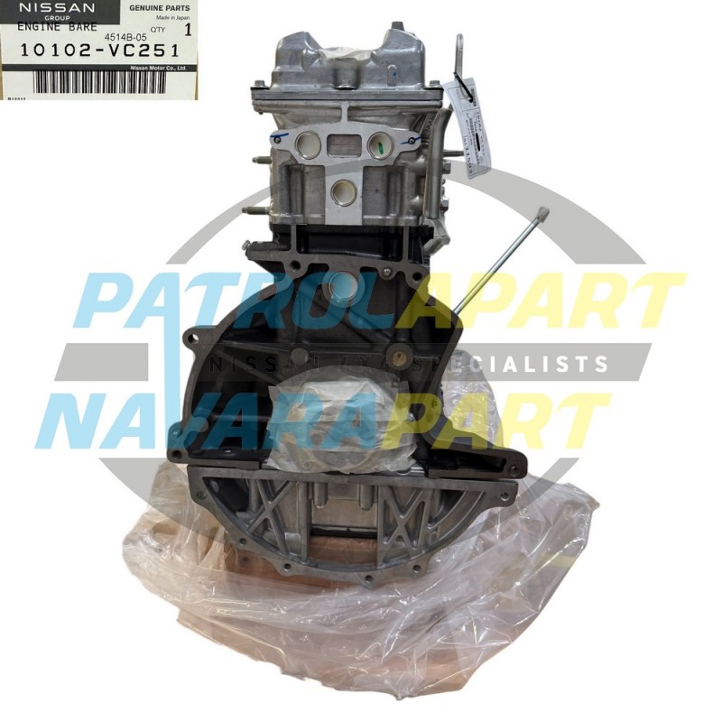 Genuine Nissan Patrol Y61 GU TB48 New Long Engine Motor Assembly