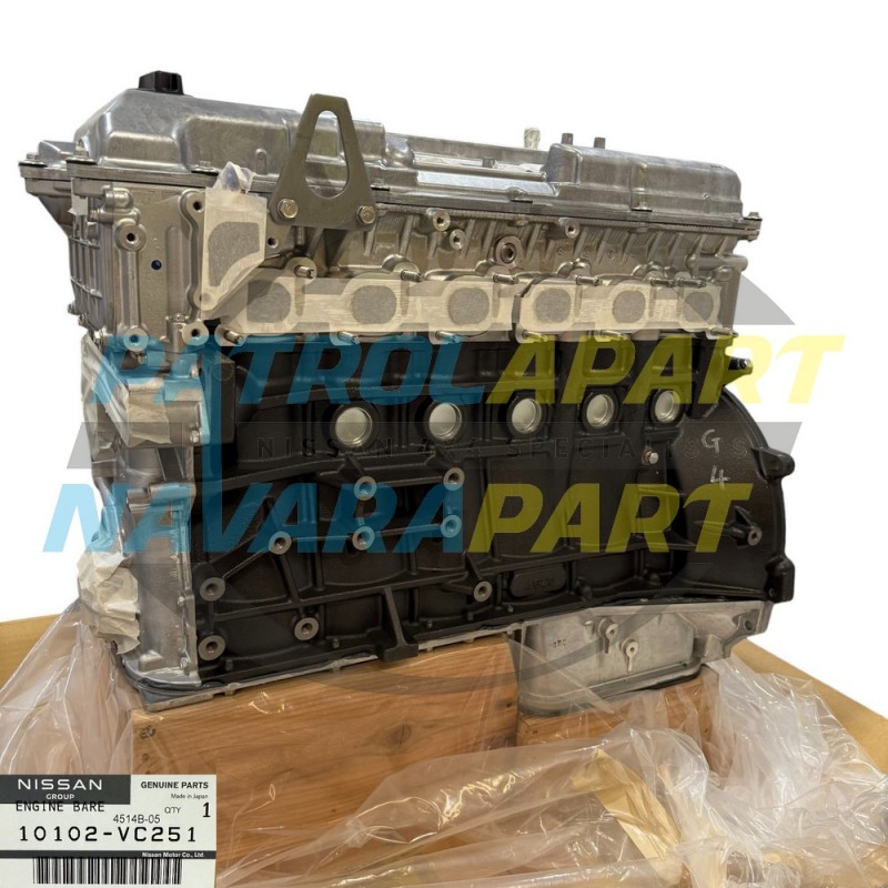 Genuine Nissan Patrol Y61 GU TB48 New Long Engine Motor Assembly