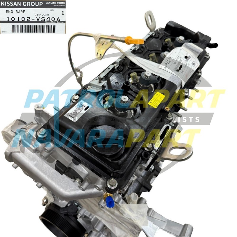 Genuine Nissan Patrol Y61 GU ZD30CR MT New Long Engine Motor Assembly