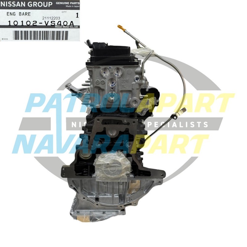 Genuine Nissan Patrol Y61 GU ZD30CR MT New Long Engine Motor Assembly