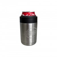 Silver Double Insulated Stubby Holder