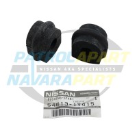 Nissan Patrol GU Ute Genuine Front Sway Bar 'D' Bush Set