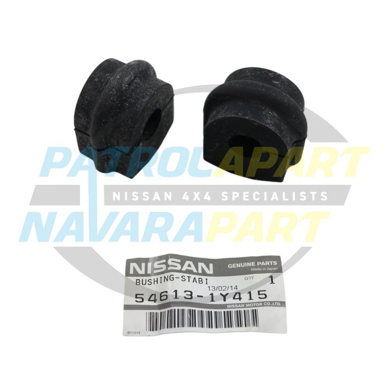 Nissan Patrol GU Ute Genuine Front Sway Bar 'D' Bush Set