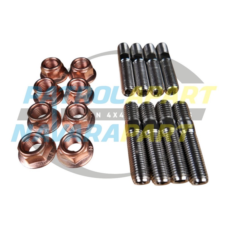 Inconel Exhaust Manifold Stud Set For Nissan Patrol Y61 GU ZD30