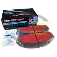Brake Pad RDA Extreme Front Twin Piston For Nissan Patrol Y60 GQ EFI