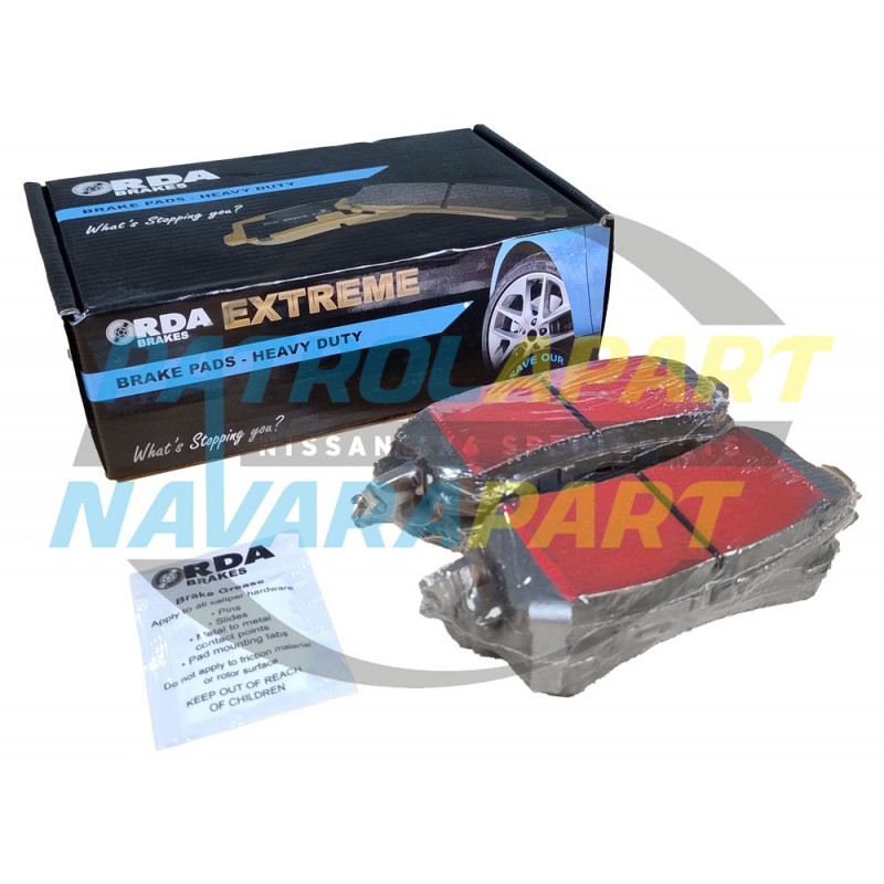 RDA Extreme Rear Brake Pad For Nissan Patrol Y62