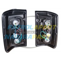 Tail Lights PAIR 3 Colour Crystal GU Look For Nissan Patrol GQ Y60 and Ford Maverick