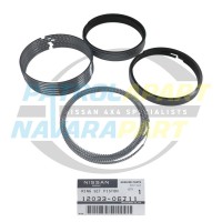 Piston Ring Set TD42 Early For Nissan Patrol GQ (Up to 06/1996)