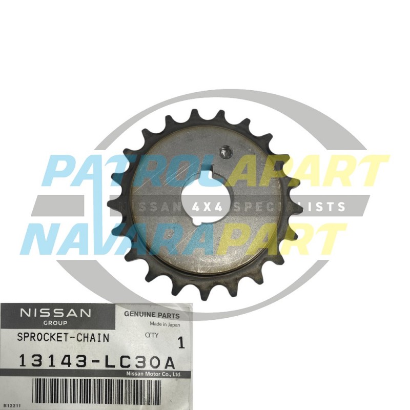 Genuine Nissan Timing Chain Gear Lower For Nissan Patrol GU ZD30CR