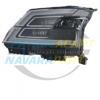 Genuine Nissan Left Headlight - Nissan Patrol Y62 Wagon Series 5
