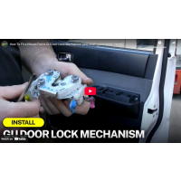 Genuine Nissan RHF Drivers Door Lock Mechanism - Nissan Patrol GU Y61