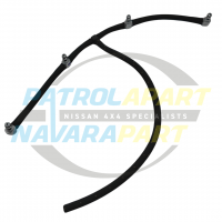 Bleed Off Fuel Return Line Rail - Nissan Patrol GU ZD30CR