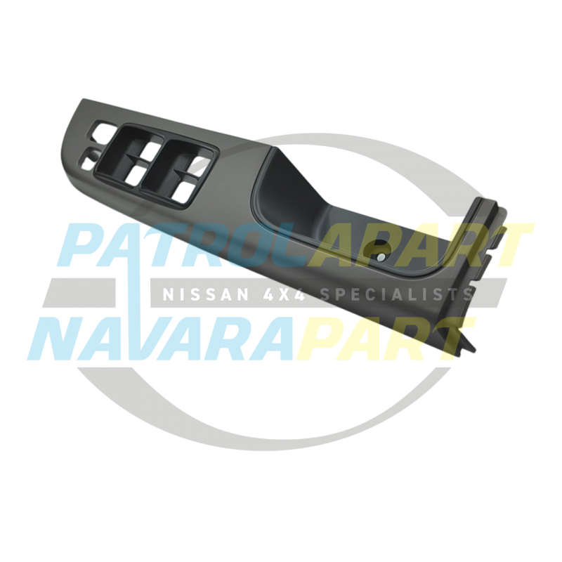Window Switch Surround - Drivers Side - Colour K - Nissan Patrol Y61 GU 1 - 3