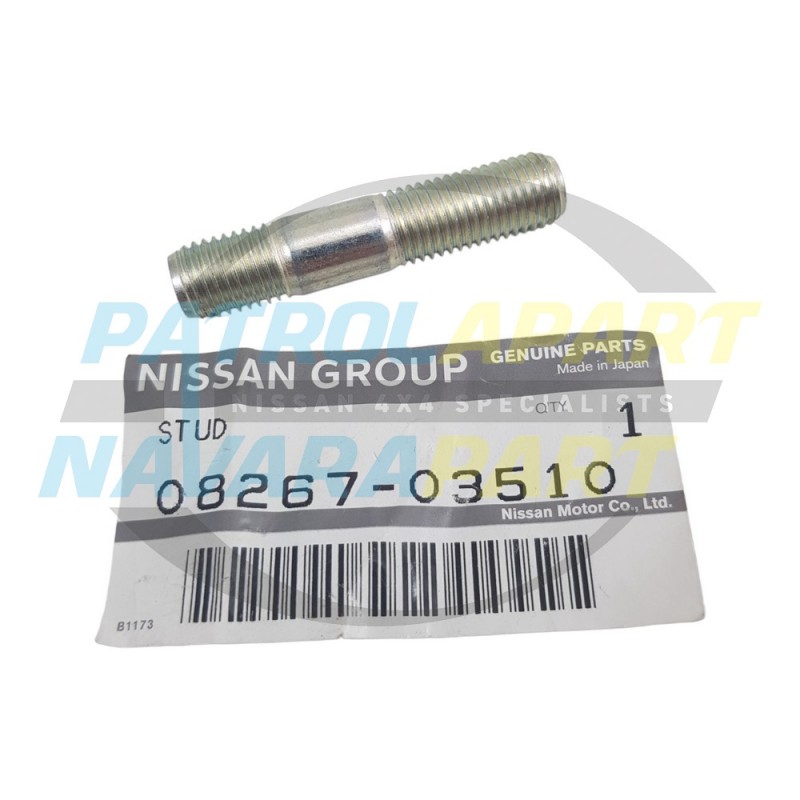 Genuine Nissan Exhaust Manifold Stud - Patrol MQ & MK SD33