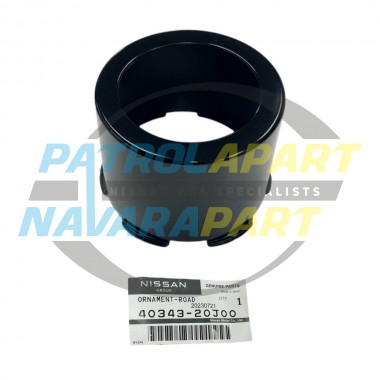 Genuine Nissan Freewheeling Hub Cover - Nissan Patrol Y61 GU Front (to 12/2009)