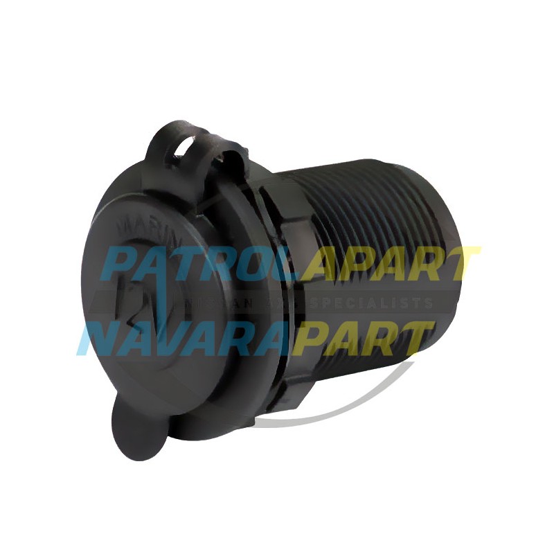 Roadpower Single DC Accessory Socket/Cigarette Socket, Flush Mount